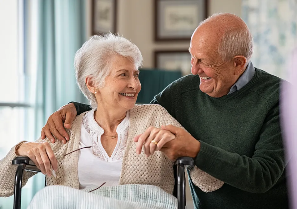 What Happens When One Spouse Goes to a Nursing Home?